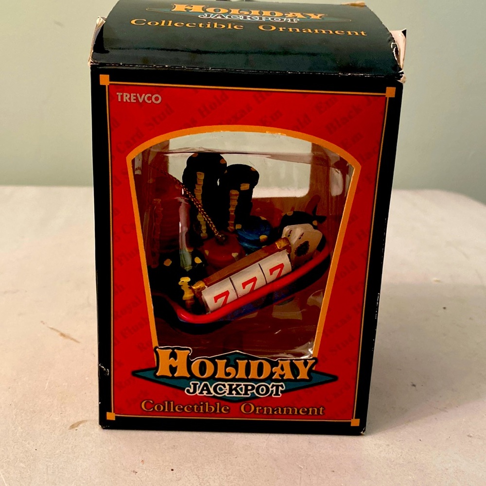Trevco Holiday Jackpot Collectible Ornament